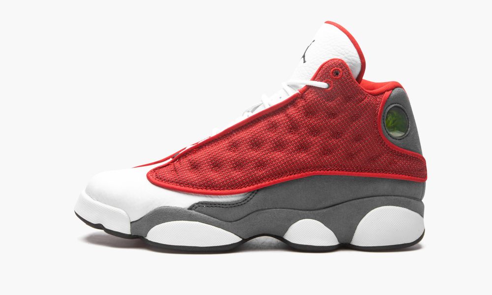 Nike Air Jordan 13 GS "Red Flint" Dječje Cipele Crvene Crne Crvene Bijele Sive | Hrvatska-7541628