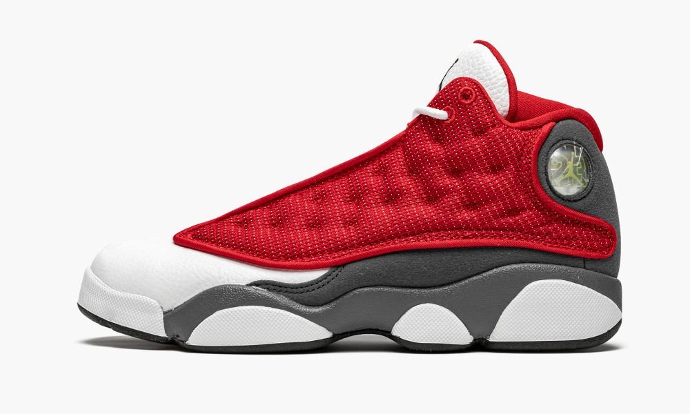 Nike Air Jordan 13 (PS) "Red Flint" Dječje Cipele Crvene Crne Crvene Bijele Sive | Hrvatska-0821475