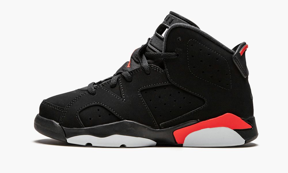 Nike Air Jordan 6 Retro (PS) "Infrared" Dječje Cipele Crne Crvene | Hrvatska-7108492