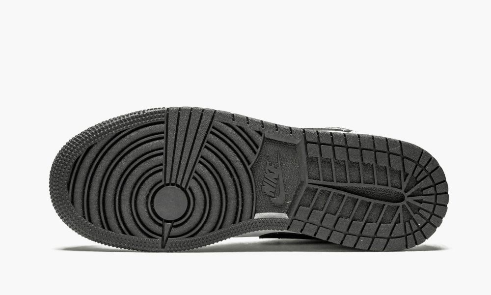Nike Air Jordan 1 Mid (GS) Dječje Cipele Crne Bijele Sive | Hrvatska-2610547